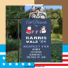 Cat Parents For Harris Walz 24 Respect For Women Veterans Democracy The Rule Of Law Flag