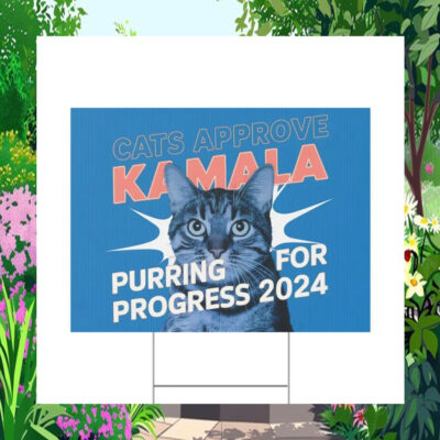 Change. Leadership. Unity. Harris Walz 2024 Yard Sign