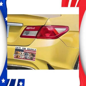 Cats For Kamala 2024 Car Magnet