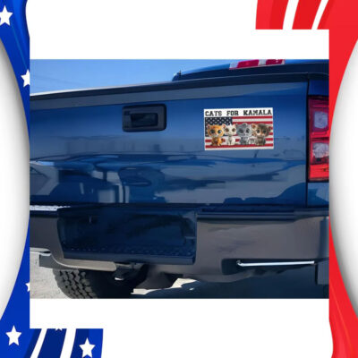 Cats For Kamala 2024 Car Magnet