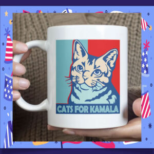 Cats For Kamala Harris Mug
