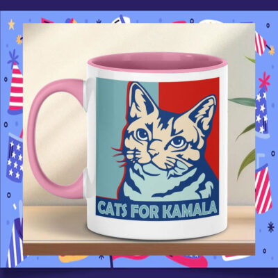 Cats For Kamala Harris Mug