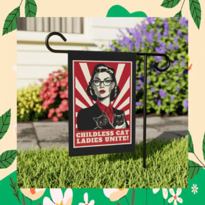 Childless Cat Ladies Unite For Kamala Harris Flags