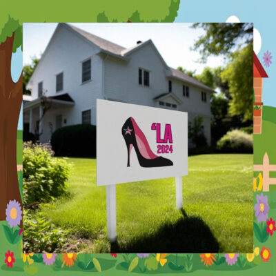 Comma La Kamala Harris Yard Signs