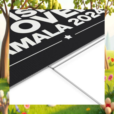 Division Is Over Kamala 24 Yard Signs