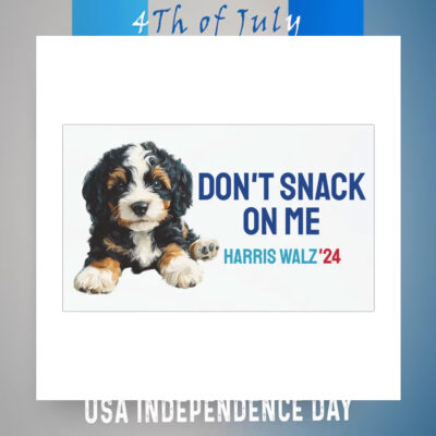 Don't Snack On Me For Harris Walz 24 Magnets