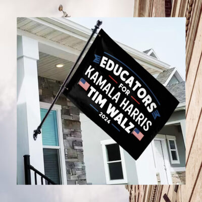 Educators For Kamala Harris Tim Walz Flag
