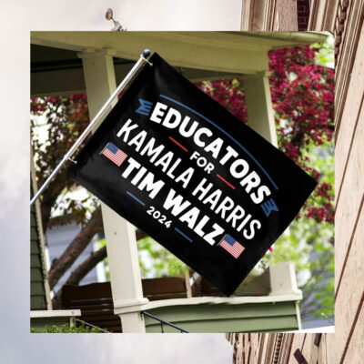 Educators For Kamala Harris Tim Walz Flag