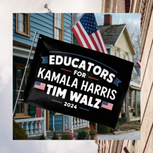 Educators For Kamala Harris Tim Walz Flag
