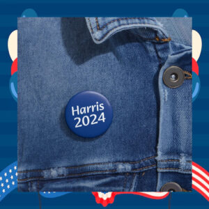 Harris 2024 Pin Button