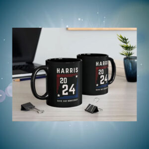 Harris 2024 Save Our Democracy Mug