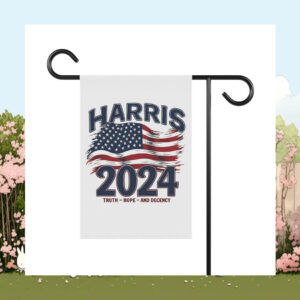 Harris 2024 Truth Hope And Decency Flag