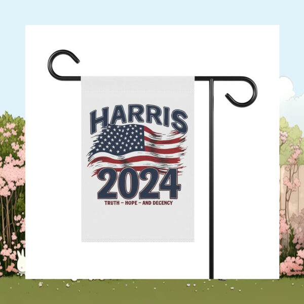Harris 2024 Truth Hope And Decency Flag