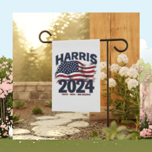 Harris 2024 Truth Hope And Decency Flag