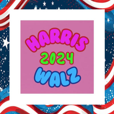 Harris 2024 Walz Car Magnet