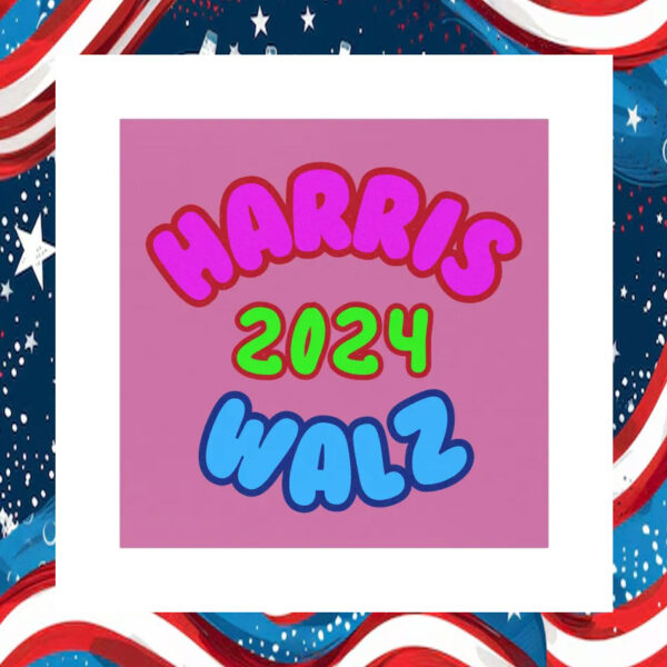 Harris 2024 Walz Car Magnet