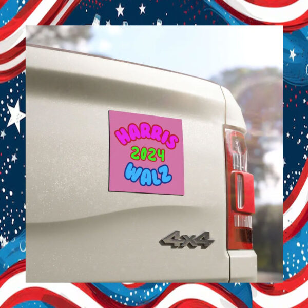 Harris 2024 Walz Car Magnet