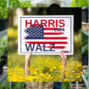 Harris 2024 Walz President Yard Sign