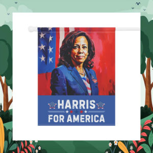 Harris For America Flag