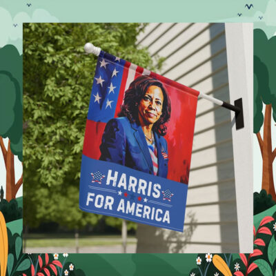 Harris For America Flag