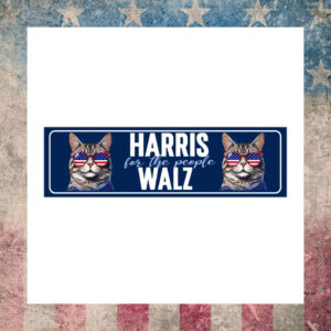 Harris For The People Walz 2024 Sticker
