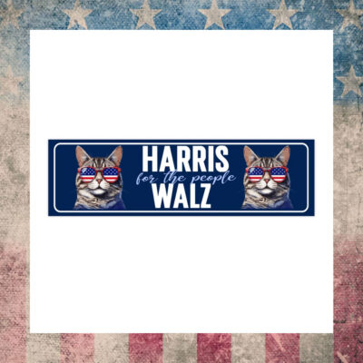 Harris For The People Walz 2024 Sticker