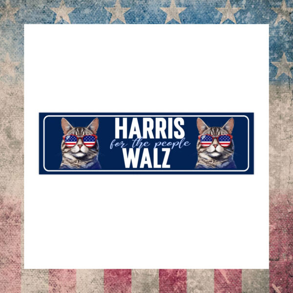 Harris For The People Walz 2024 Sticker
