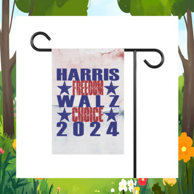 Harris Freedom Walz Choice 2024 Election Flag