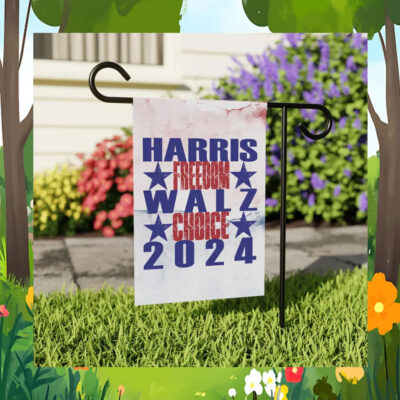 Harris Freedom Walz Choice 2024 Election Flag