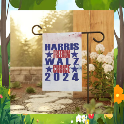 Harris Freedom Walz Choice 2024 Election Flag