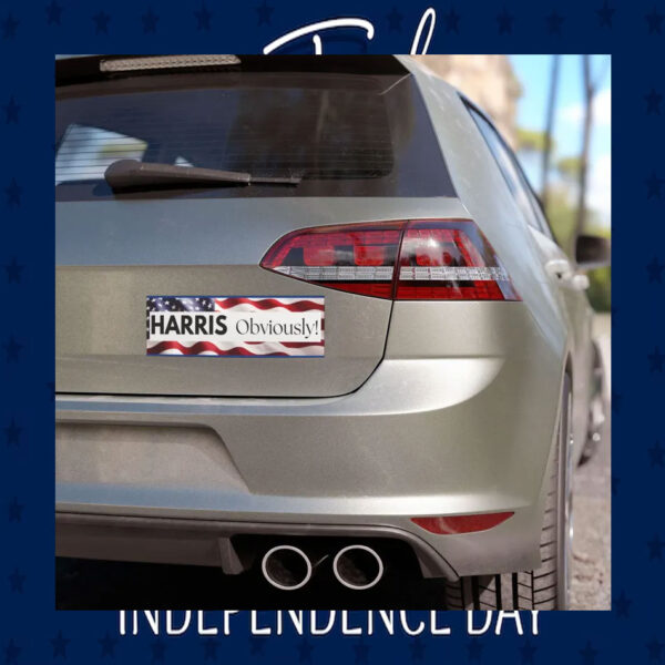 Harris Obviously 2024 Car Magnets