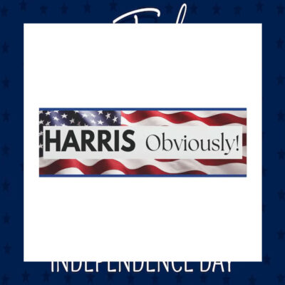 Harris Obviously 2024 Car Magnets