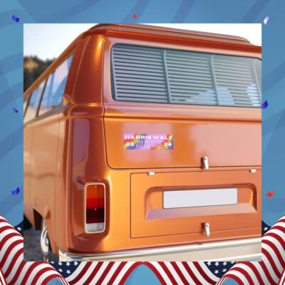 Harris Walz 2024 For The People For Our Future Stickers