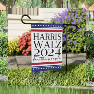 Harris Walz 2024 For The People Political Flag