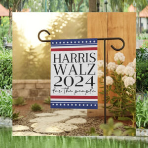 Harris Walz 2024 For The People Political Flag