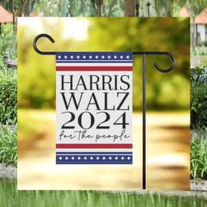 Harris Walz 2024 For The People Political Flag