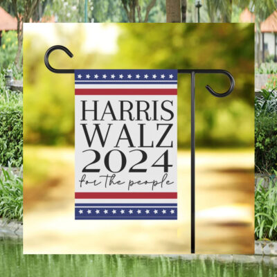 Harris Walz 2024 For The People Political Flag