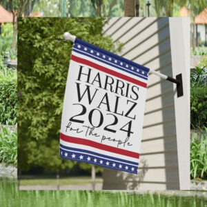 Harris Walz 2024 For The People Political Flag