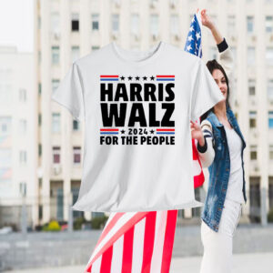 Harris Walz 2024 For The People T-Shirt