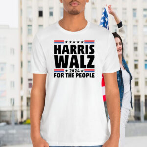Harris Walz 2024 For The People T-Shirt