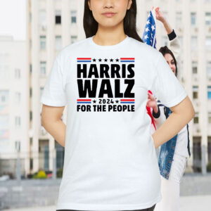 Harris Walz 2024 For The People T-Shirt
