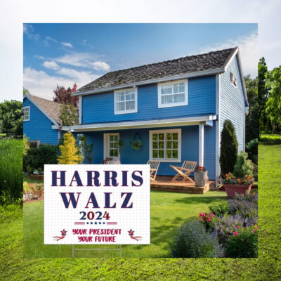 Harris Walz 2024 Your President Your Future Yard Sign