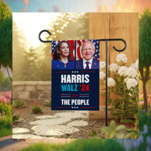 Harris Walz 24 For The People Flag