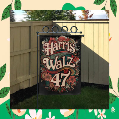 Harris Walz 47 Garden Flag