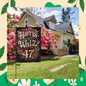 Harris Walz 47 Garden Flag