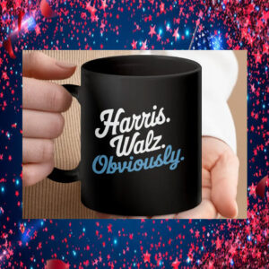 Harris Walz Obviously Mug