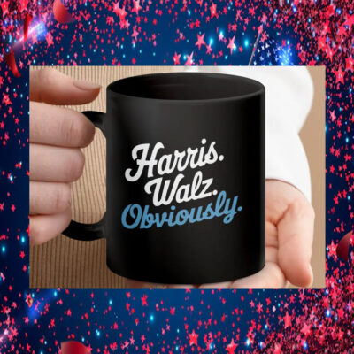 Harris Walz Obviously Mug