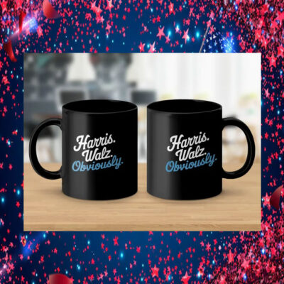 Harris Walz Obviously Mug