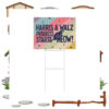 Harris & Walz Progress Starts Meow Yard Sign