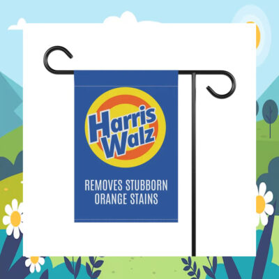 Harris Walz  Removes Stubborn Orange Stains Flag